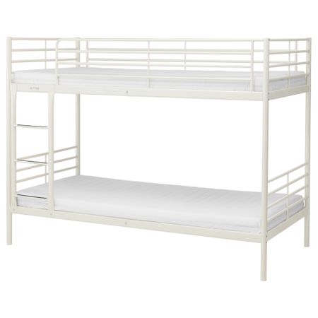 Каркас 2-ярусной кровати СВЭРТА, белый (90x200 см)