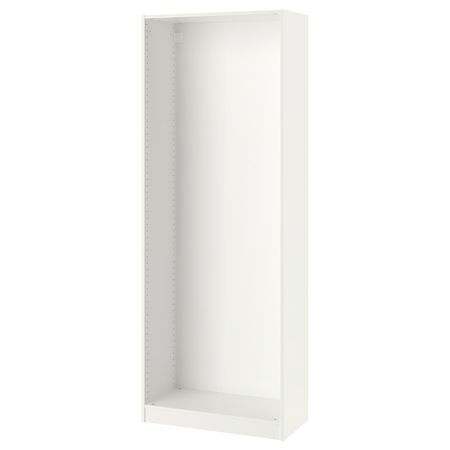 PAX Каркас гардероба - белый 75x35x201 см