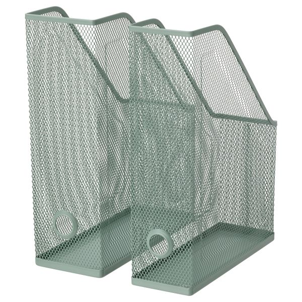 Подставка для журналов, светлый зелено-серый IKEA DRÖNJÖNS ДРЁНЙОНС 705.153.45 - фото 1