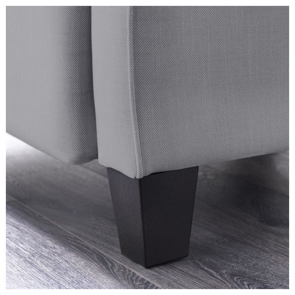 Раскладное кресло МУРЭН, Нордвалла классический серый - схема-чертеж с размерами