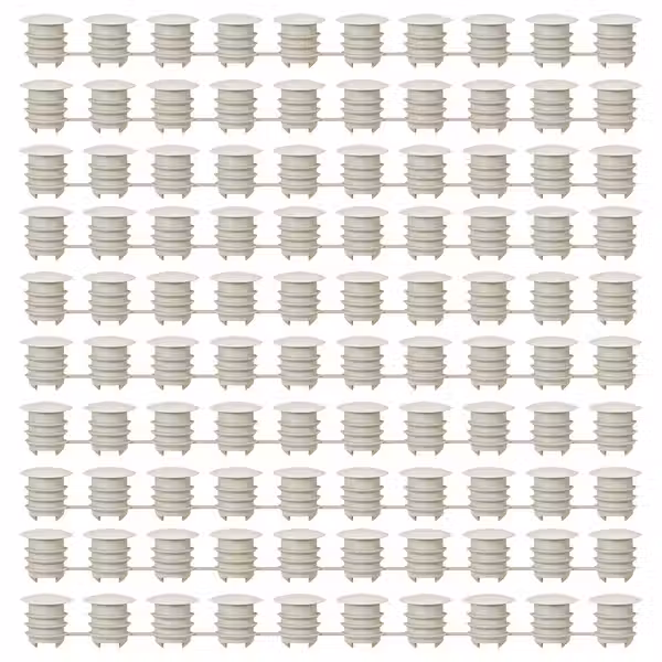 KOMPLEMENT Заглушка - серо-бежевый 100 шт - фото 1