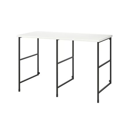 ENHET Комбинация д/хранения - антрацит/белый ламинат 139x63.5x87.5 см