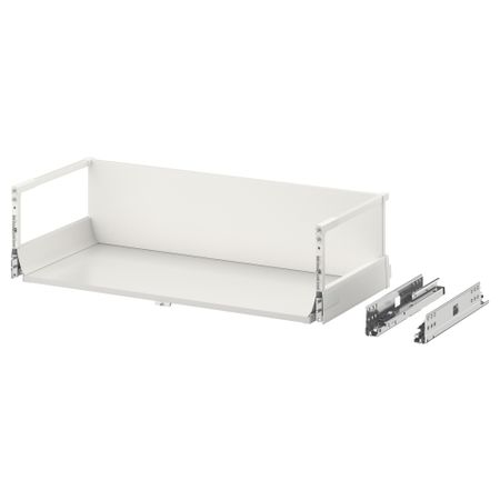 Высокий ящик с нажимным механизмом, белый, 80x37 см IKEA EXCEPTIONELL ЭКСЕПТИОНЕЛЛЬ 504.478.09