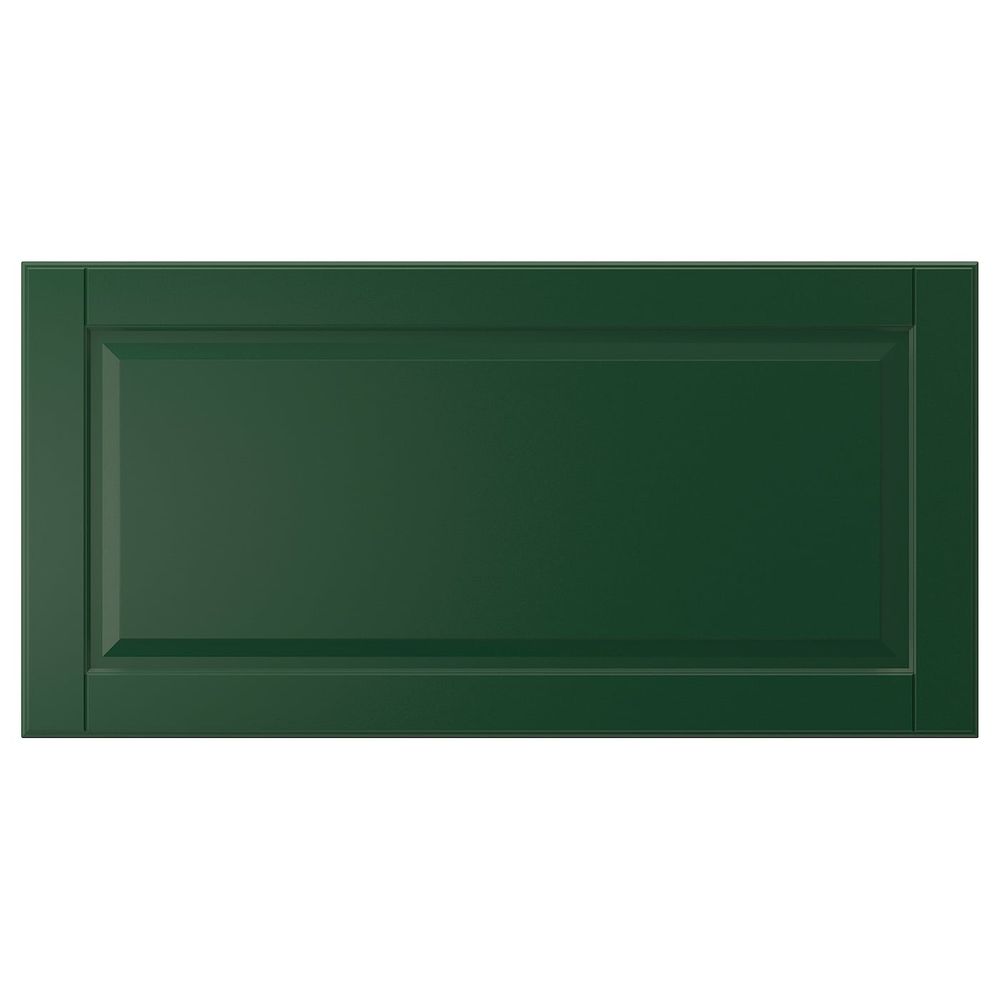 Фронтальная панель ящика, темно-зеленый 80x40 см IKEA BODBYN БУДБИН 104.446.57 - фото 1