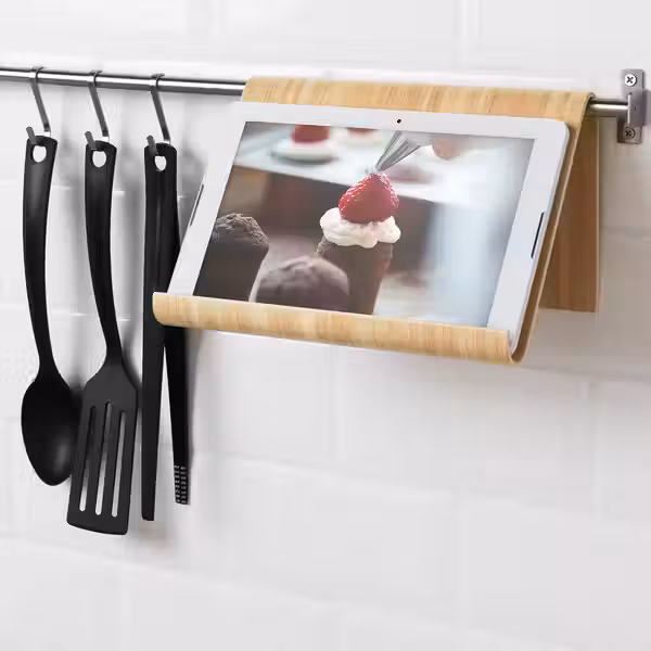 VIVALLA Подставка для планшета - бамбуковый шпон 26x17 см - фото 3