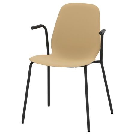 Легкое кресло, светлый оливково-зеленый, Дитмар черный IKEA ЛЕЙФ-АРНЕ 193.041.86