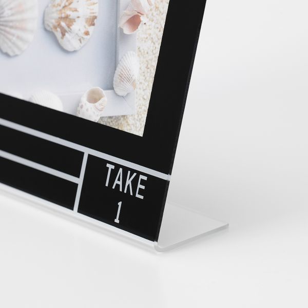 Рама, черный-белый 15x10 см IKEA BISTOCKEN БИСТОККЕН 304.316.87 - фото 3