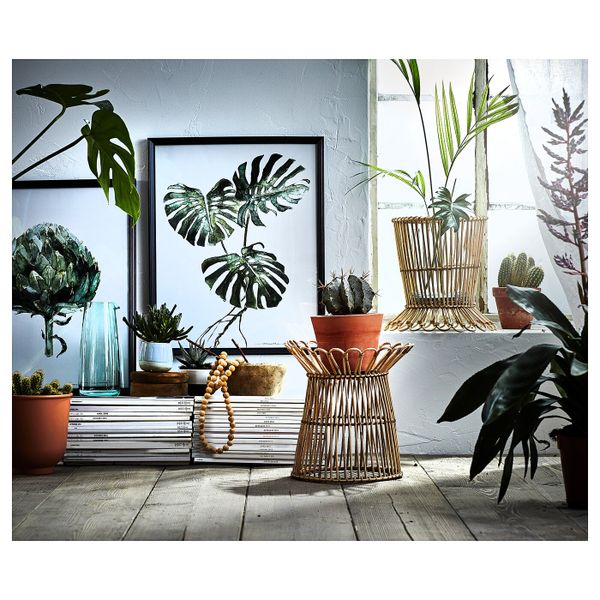 Пьедестал для цветов, ротанг 29 см IKEA KANELSTÅNG КАНЕЛЬСТОНГ 403.874.05 - фото 6