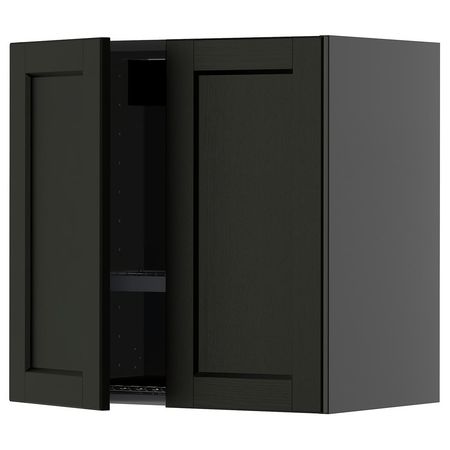 METOD Навесной шкаф с сушилкой/2дверцы