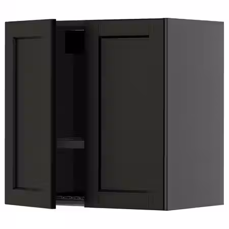 METOD Навесной шкаф с сушилкой/2дверцы