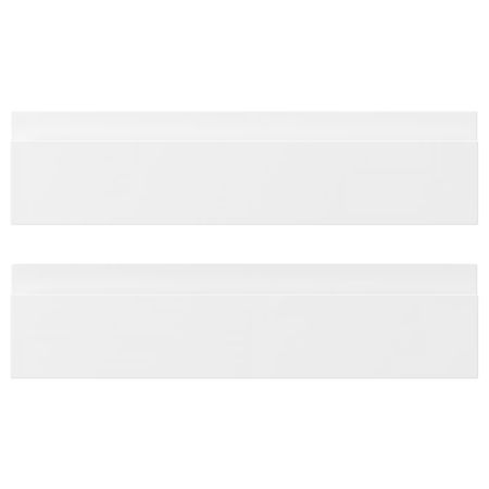 VOXTORP Фронтальная панель ящика - матовый белый 40x10 см