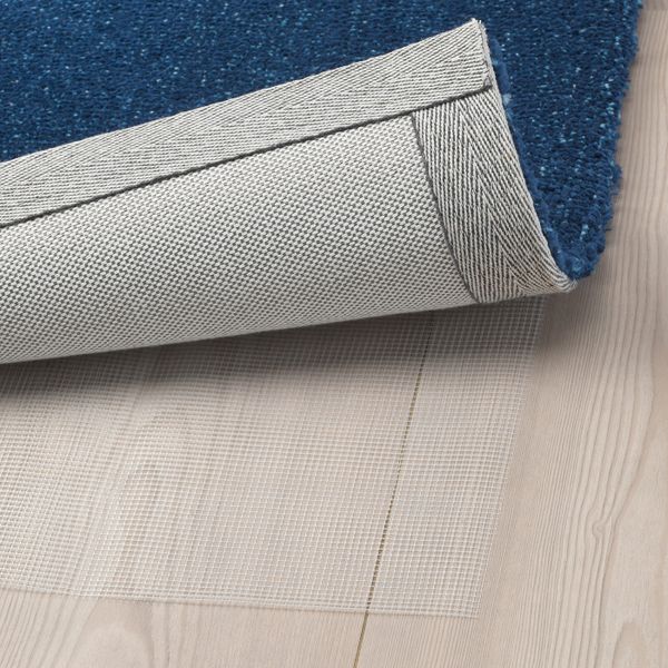 Ковер, короткий ворс, темно-синий 133x195 см IKEA TYVELSE ТЮВЕЛЬСЕ 104.295.53 - фото 7