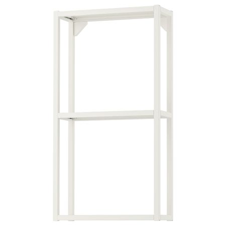 Навесной каркас с полками, белый 40x15x75 см IKEA ENHET ЭНХЕТ 905.052.27
