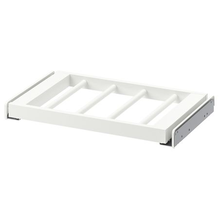 Выдвижная вешалка для брюк, белый 50x35 см IKEA KOMPLEMENT КОМПЛИМЕНТ 404.465.51