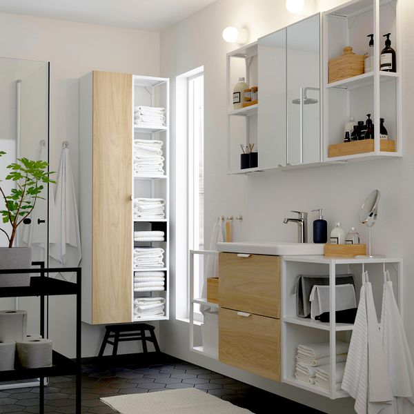 IKEA в интерьере ванной