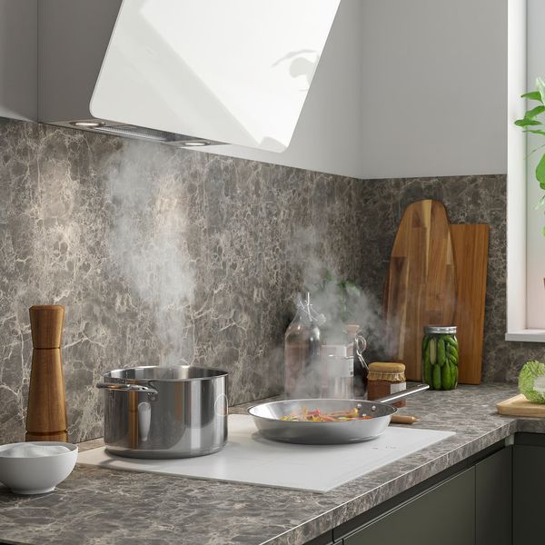 KOLSTAN КОЛСТАН Индукц варочн панель - IKEA 500 белый 58 см - фото 2