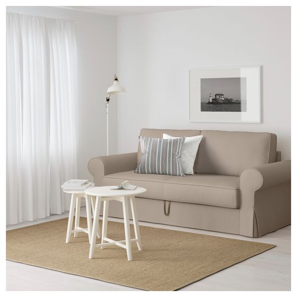 Диван-кровать 3-местный БАККАБРУ, Тигельшо бежевый - фото 3