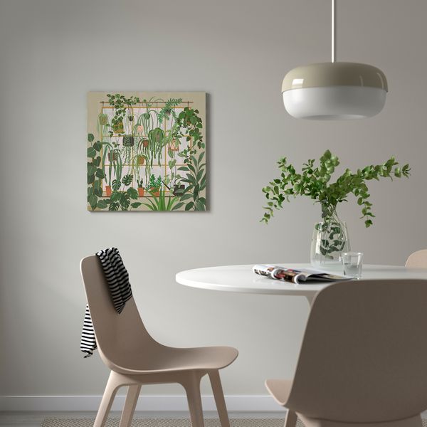 Картина, Витрина садового магазина, 56x56 см IKEA PJÄTTERYD ПЬЕТТЕРИД 505.712.62 - фото 3