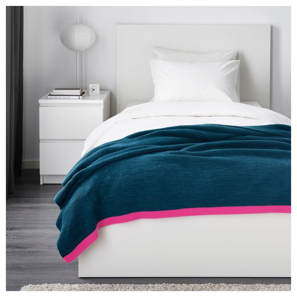 Плед ЛИЗАМАРИ, синий, розовый (130x170 см) - фото 5