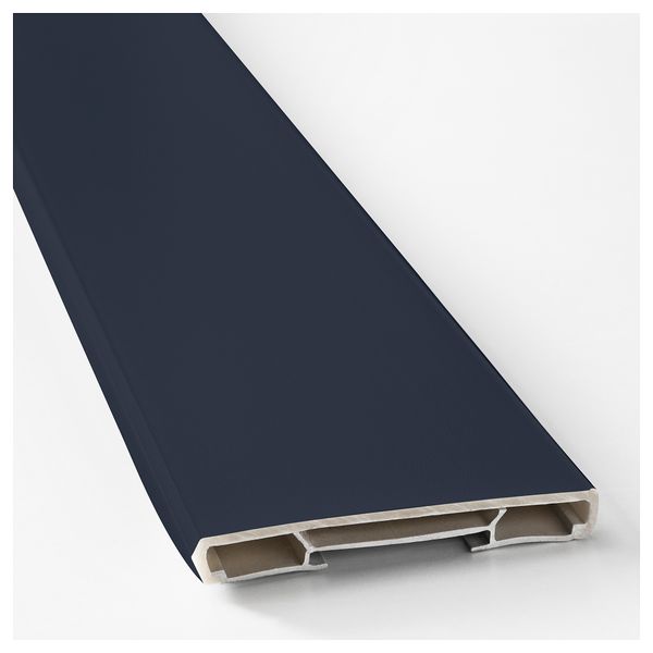Цоколь, матовая поверхность синий, 220x8 см IKEA AXSTAD АКСТАД 104.752.48 - схема-чертеж с размерами