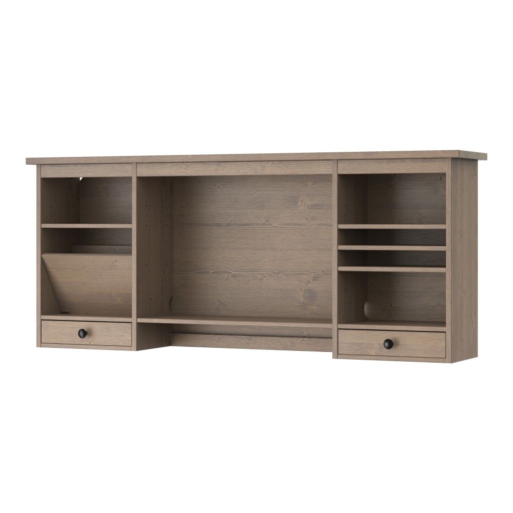 Дополнительный модуль для стола ХЕМНЭС, серо-коричневый (152x63 см) - фото 1