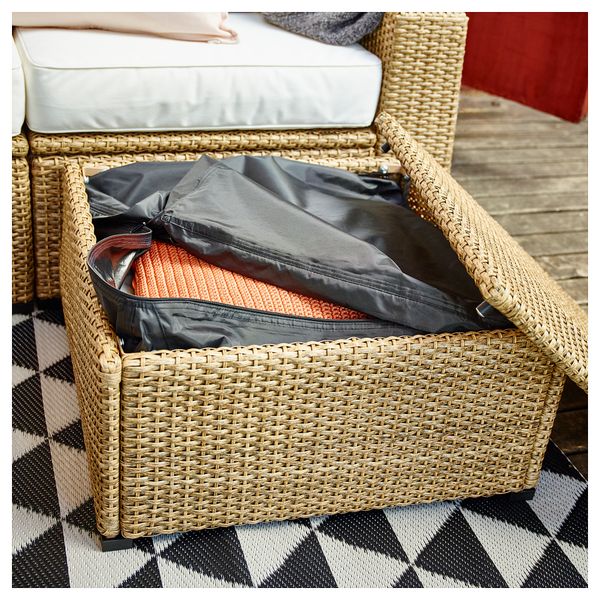 Садовый табурет, 62x62 см, коричневый IKEA SOLLERÖN СОЛЛЕРОН 403.736.15 - фото 7