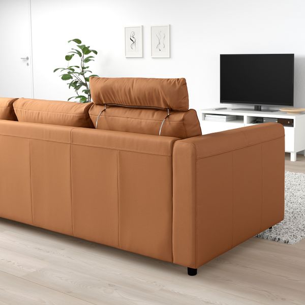 Подголовник, Гранн/Бумстад золотисто-коричневый IKEA VIMLE ВИМЛЕ 704.667.88 - схема-чертеж с размерами