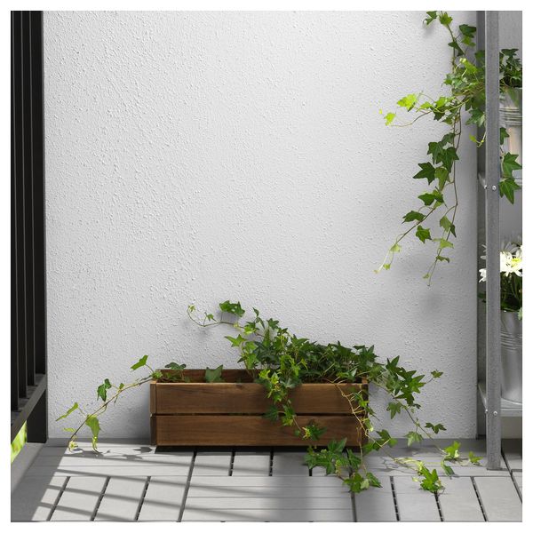 Ящик для цветов СТЭРНАНИС, для сада, акация (43x15 см) - фото 3