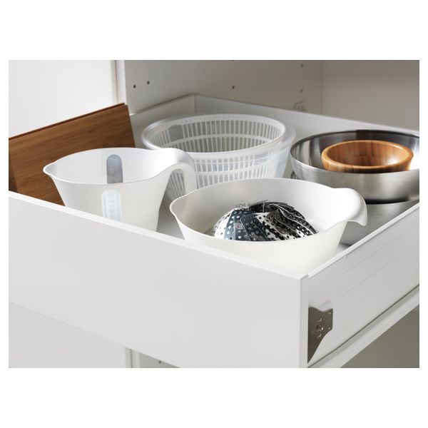 Высокий шкаф с ящиками, черный, Тингсрид черный 60x60x140 см IKEA МЕТОД / ФОРВАРА 393.739.99 - схема-чертеж с размерами