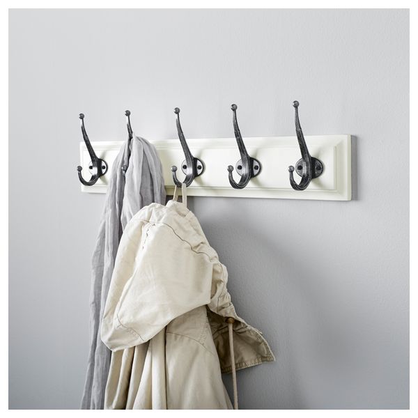 Вешалка 5-местная ЛЕКСВИК, белый - фото 3