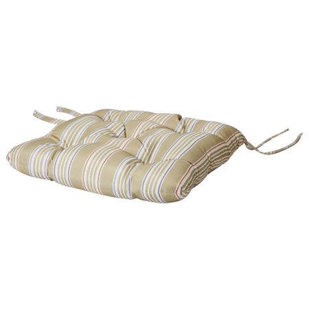 Подушка на садовый стул СЭРО, бежевый (35x35 см)