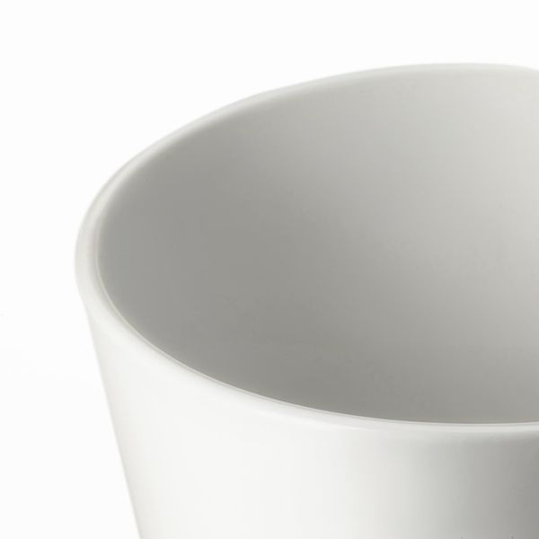Кашпо, белый 15 см IKEA MUSKOT МУСКОТ 103.781.91 - фото 6