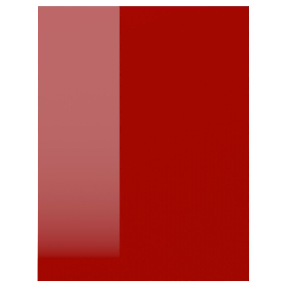 Накладная панель РИНГУЛЬТ, глянцевый красный - схема-чертеж с размерами