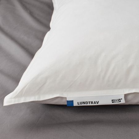 Подушка, высокая, 50x60 см IKEA LUNDTRAV ЛУНДТРАВ 004.602.52