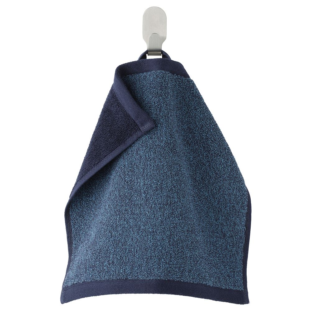 Полотенце, темно-синий, меланж, 30x30 см IKEA HIMLEÅN ХИМЛЕОН 104.429.17 - фото 1