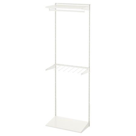 Гардероб, комбинация, белый 62x40x201 см IKEA BOAXEL БОАКСЕЛЬ 793.323.65