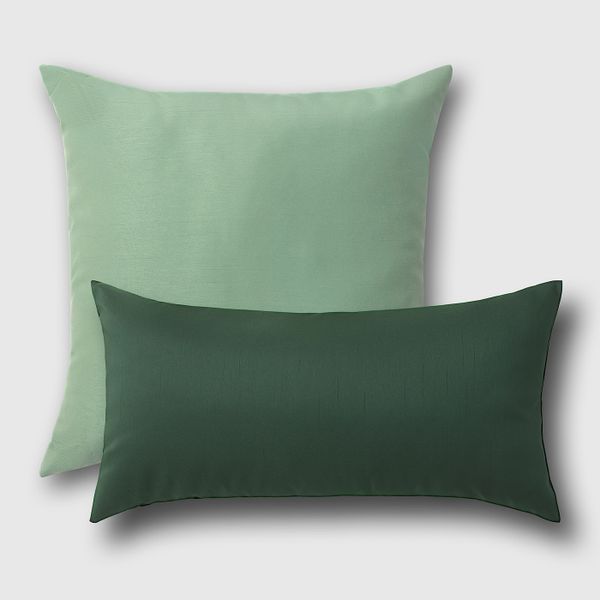 Подушка, классический зеленый 40x40 см IKEA КРОНЭРТ 404.803.14 - фото 2