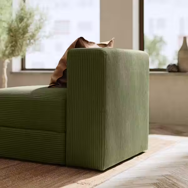 JÄTTEBO 1-местный модуль с одт д/хранения - самласа темный желто-зеленый - фото 4