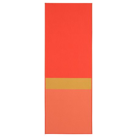 Ковер безворсовый, красный, желтый 55x150 см IKEA GRÄSTED ГРЭСТЕД 804.187.87