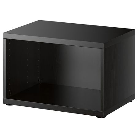 BESTÅ Каркас - черно-коричневый 60x40x38 см