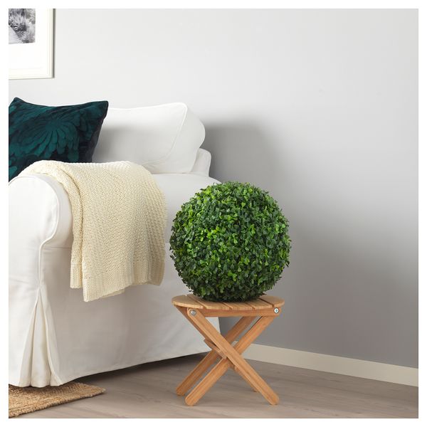 Растение искусственное ФЕЙКА, д/дома/улицы, самшит в форме шара (35 см) - фото 5