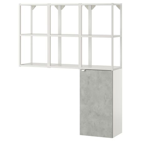 Комбинация для хранения, 120x32x150 см, белый IKEA BEGIVENHET БЕГИВЕНХЕТ 793.314.84