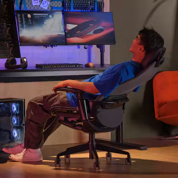 BÄSTBOLL Стул для геймеров - чёрный/Mjuk чёрный - фото 6