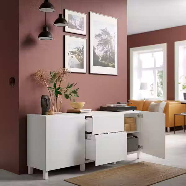 BESTÅ Комбинация для хранения с ящиками - фото 2