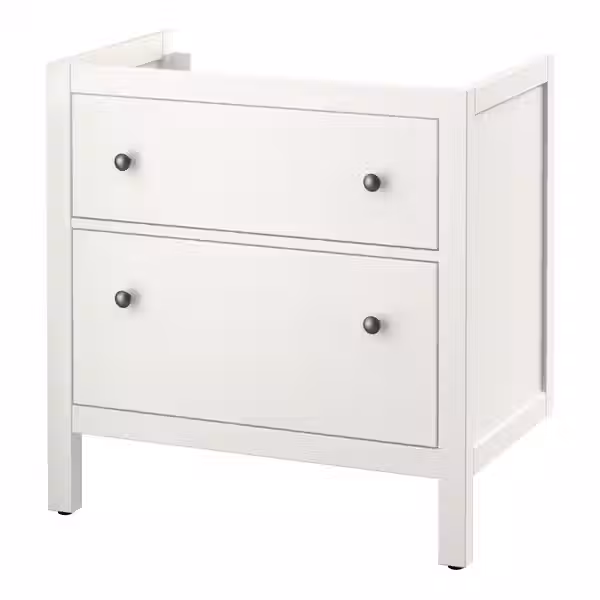 HEMNES Шкаф для раковины с 2 ящ - белый 80x47x83 см - фото 1