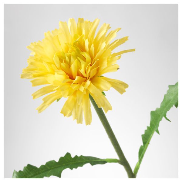 Цветок искусственный СМИККА, Одуванчик, желтый (30 см) - схема-чертеж с размерами