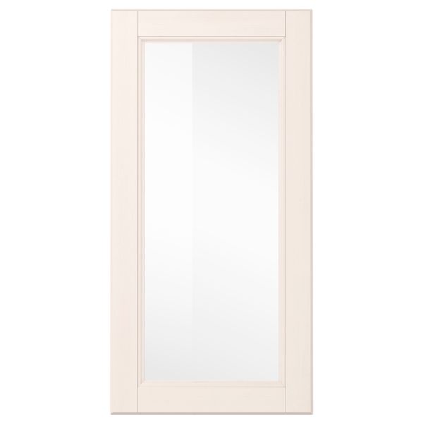 Стеклянная дверь ЛАКСАРБИ, белый - фото 1