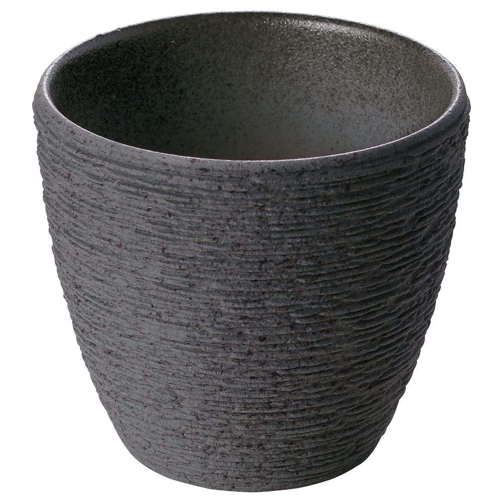 Горшок цветочный, серый 10 см IKEA СКАКИГ 404.313.52 - фото 1