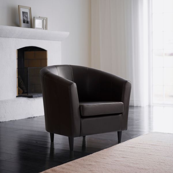 Кресло, Глосе/Бумстад темно-коричневый IKEA TULLSTA ТУЛЬСТА 804.489.06 - фото 6