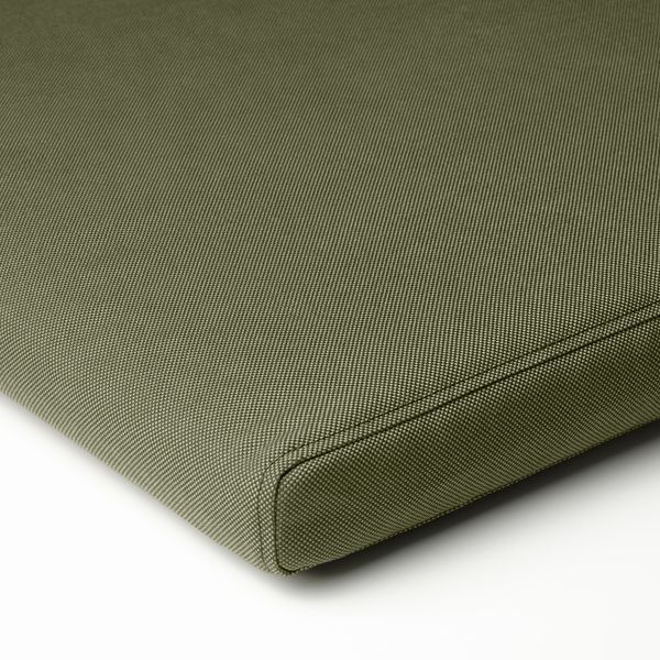 Подушка на садовый стул, темный бежево-зеленый, 44x44 см IKEA FRÖSÖN ФРЁСЁН, DUVSTOCKHOLM СТОКГОЛЬМMEN ДУВХОЛЬМЕН 394.127.50 - фото 4